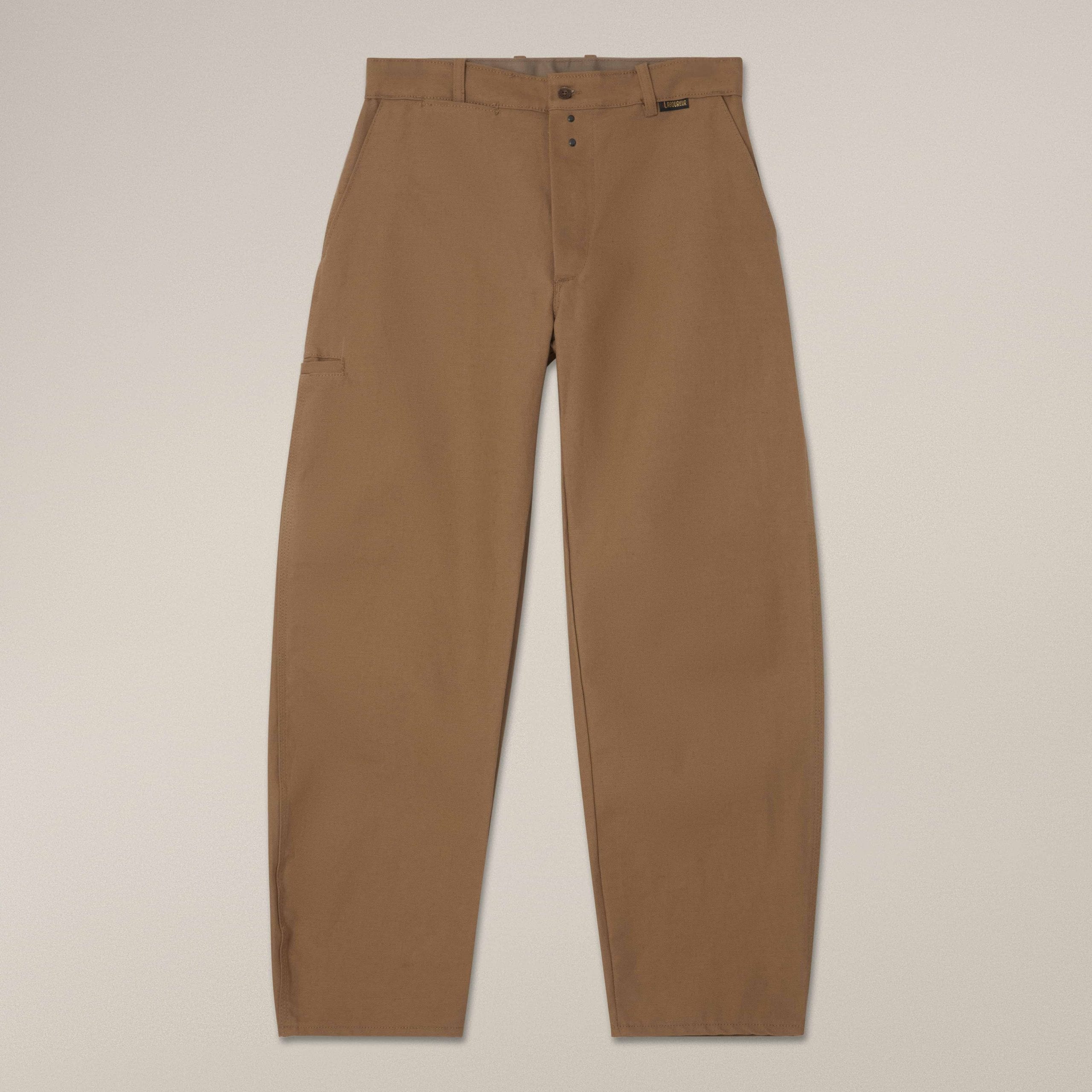 Cotton/Linen Craftsman Pants – Beige