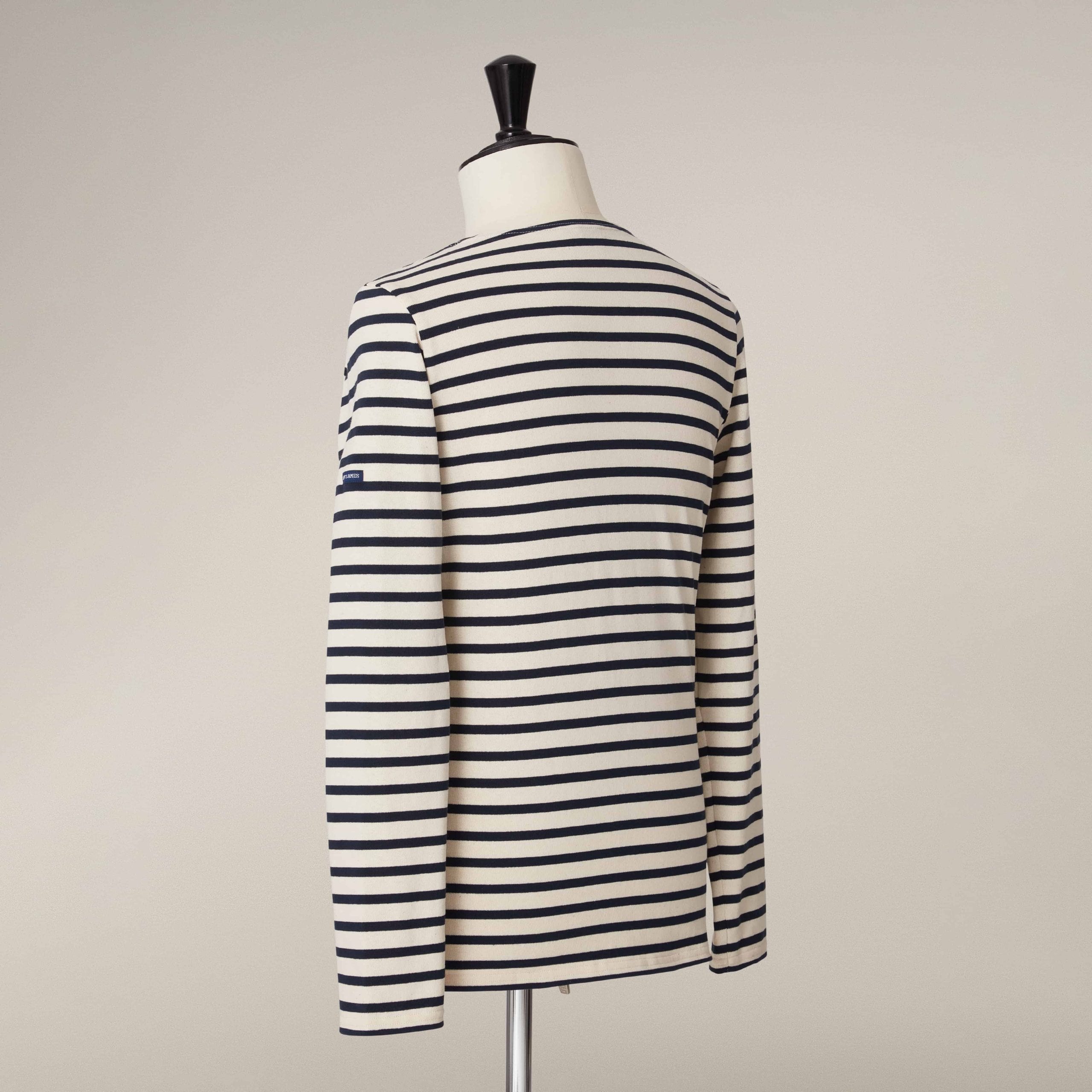 Meridien Cotton Sweater - Sand/Marine - Image 3
