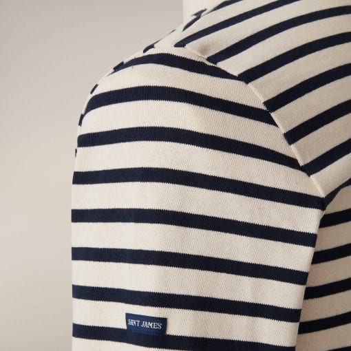 Meridien Cotton Sweater – Sand/Marine
