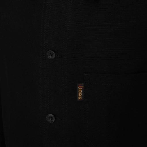 Le Laboureur Craftman Linen Jacket – Black