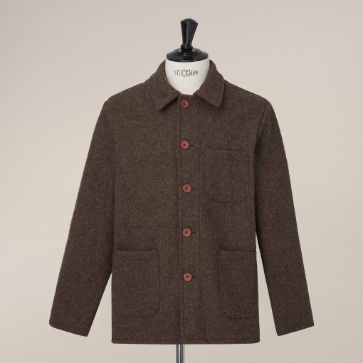 Woolen Jacket BROWN
