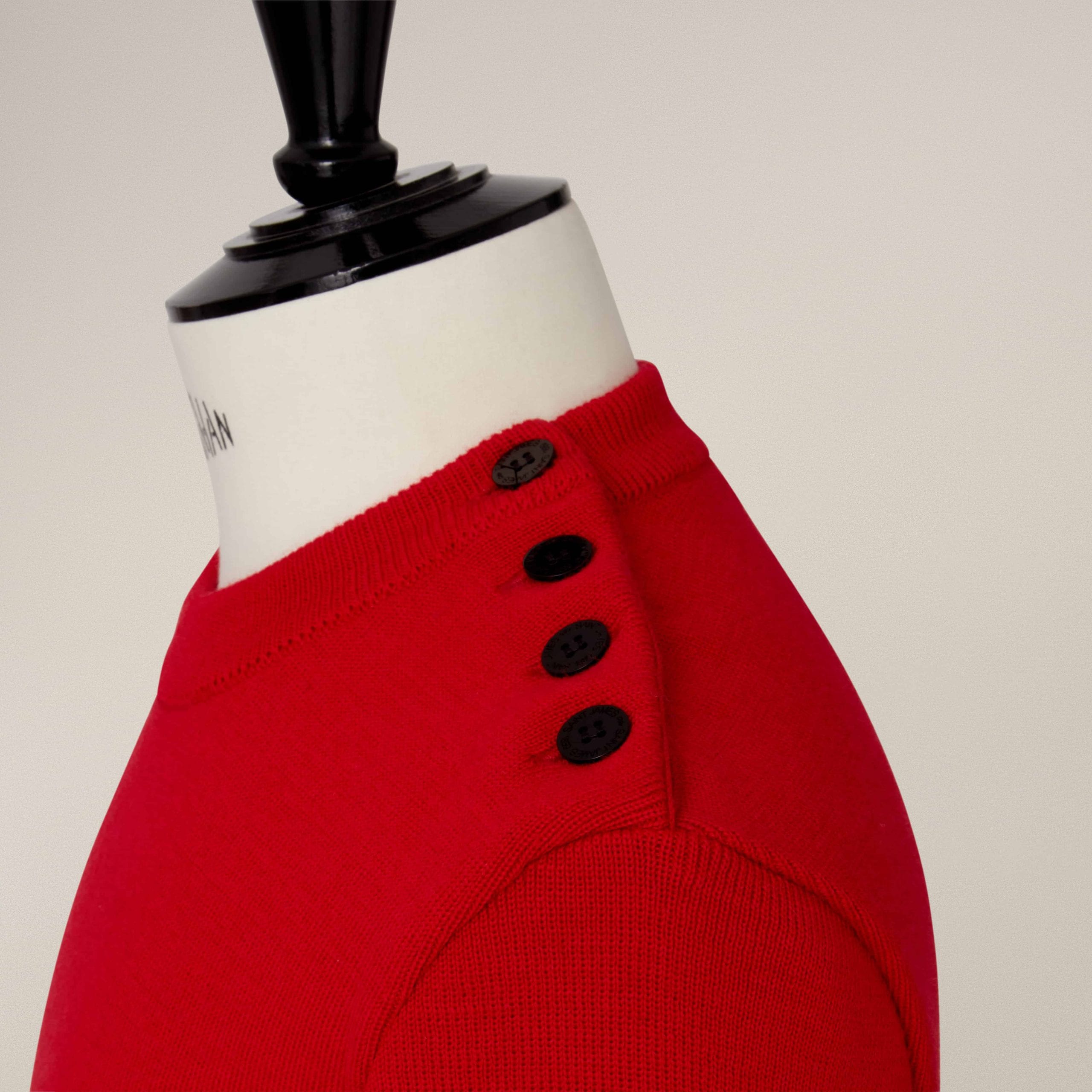Marinier Wool Sweater Red - Image 2
