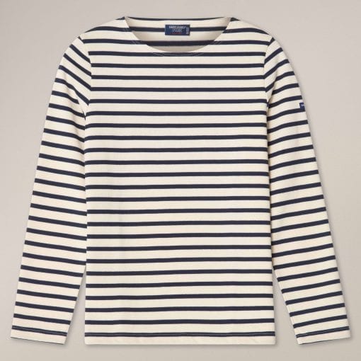 Meridame Cotton Sweater - Sand/Marine