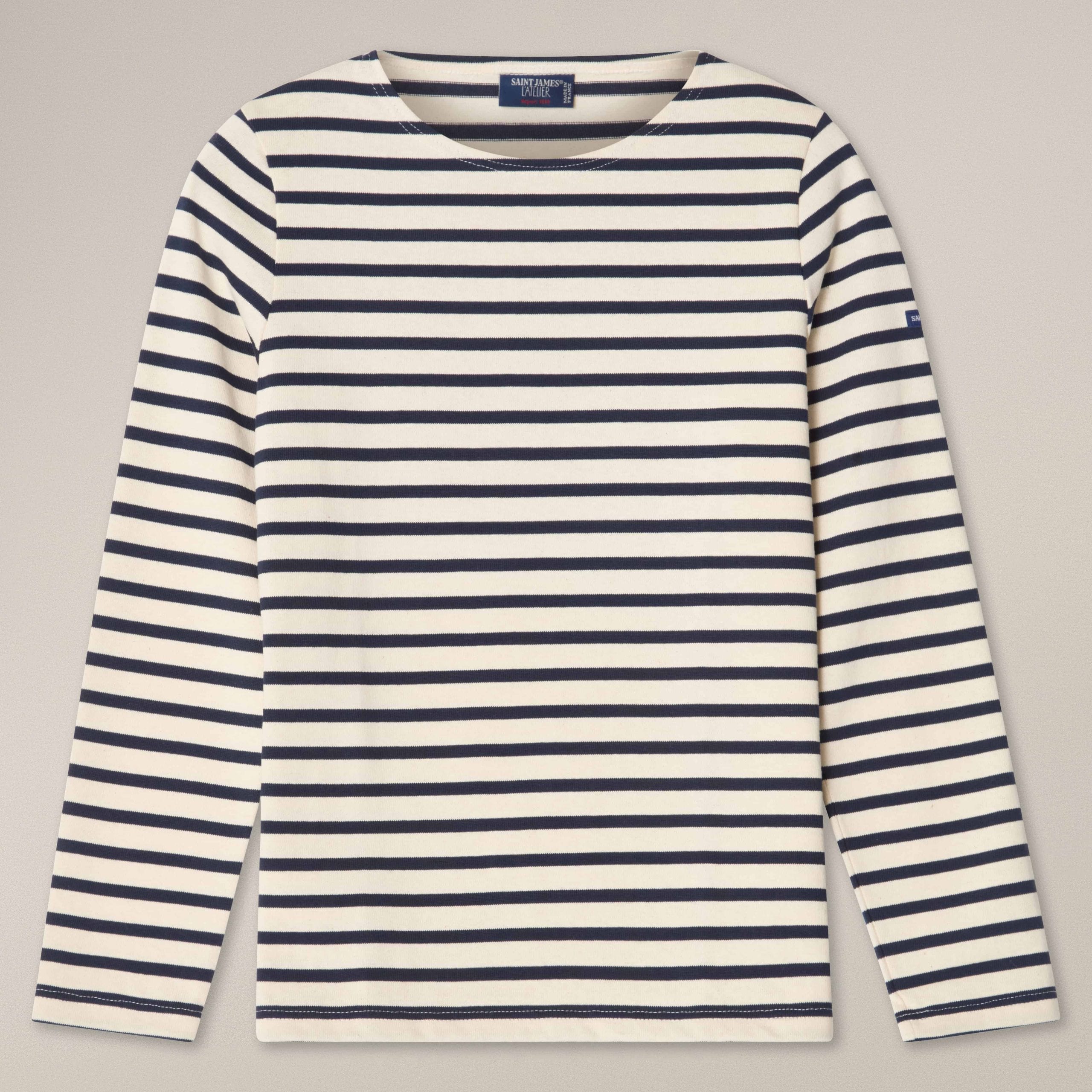Meridame Cotton Sweater - Sand/Marine