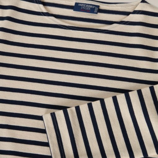 Meridame Cotton Sweater – Sand/Marine