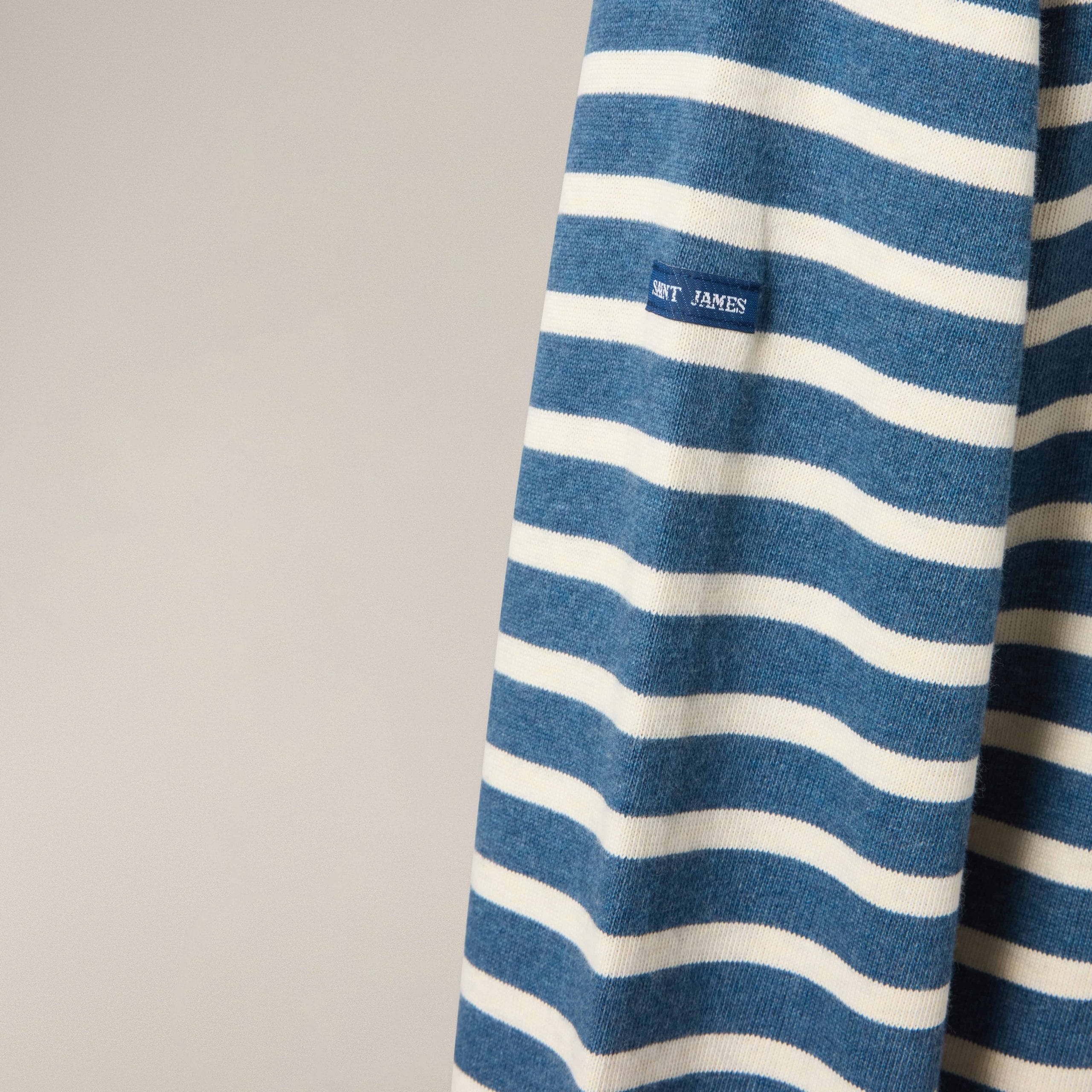 Meridien Cotton Sweater Indigo/Sand - Image 4