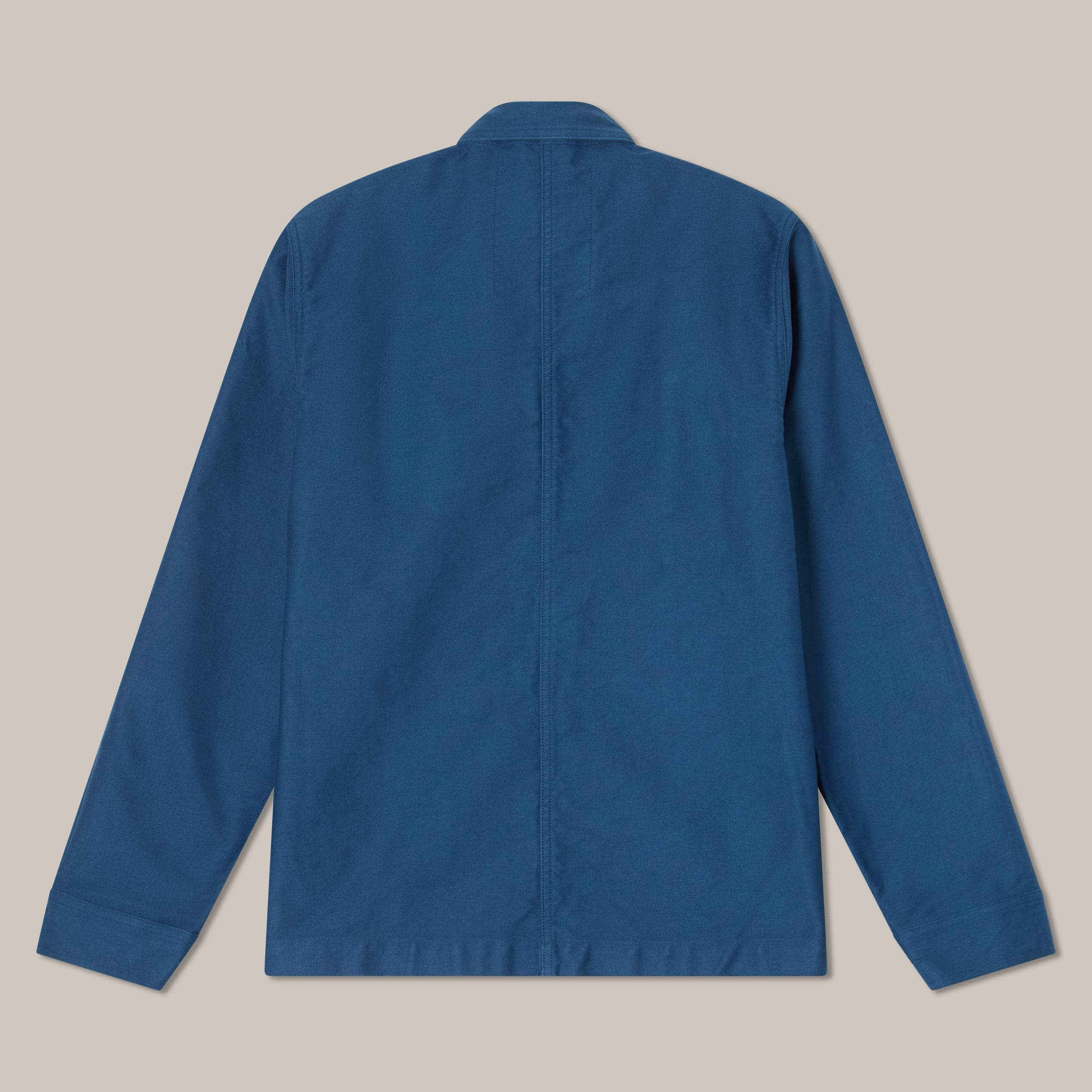 L’Usine Bleue Moleskin Work Jacket - Blue - Image 5
