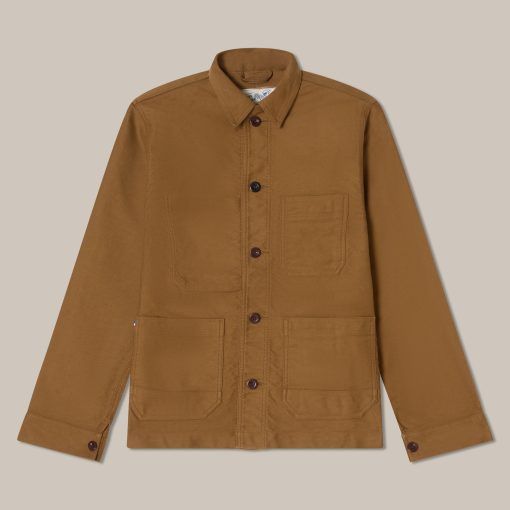 L'Usine Bleue Moleskin Jacket brown