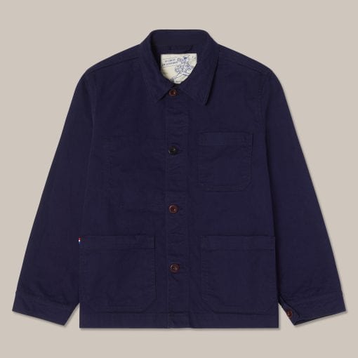 L’Usine Bleue Coltin Work Jacket -Shorter Sleeves Version