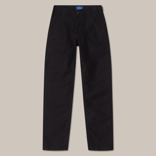 L’Usine Bleue Moleskin Work Pants - Black