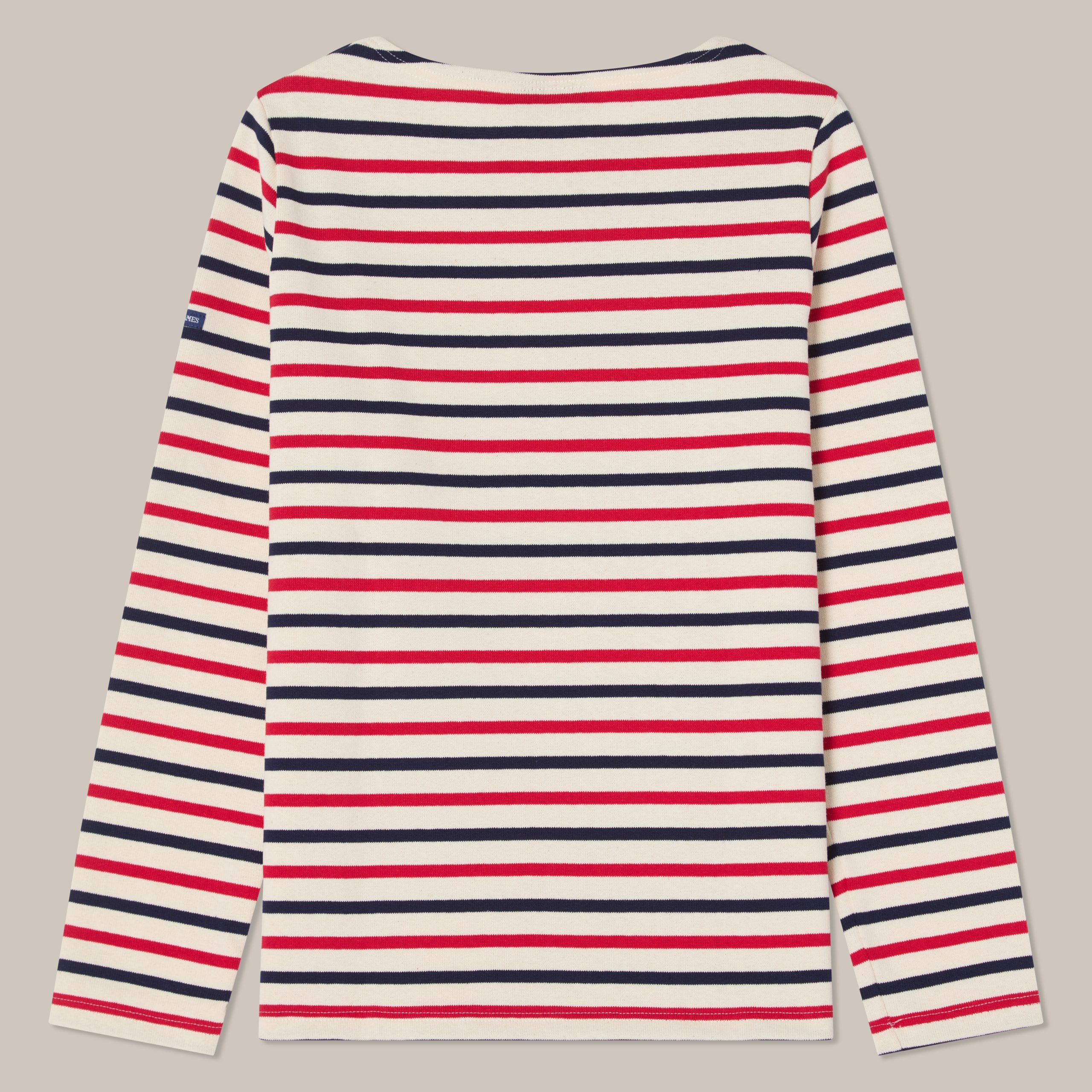Saint James Meridame Cotton Sweater Tricolor - Woman - Image 2