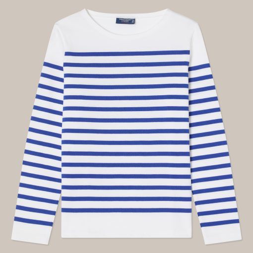 L'Usine Bleue X Saint James: Breton Gitane Blue -Woman