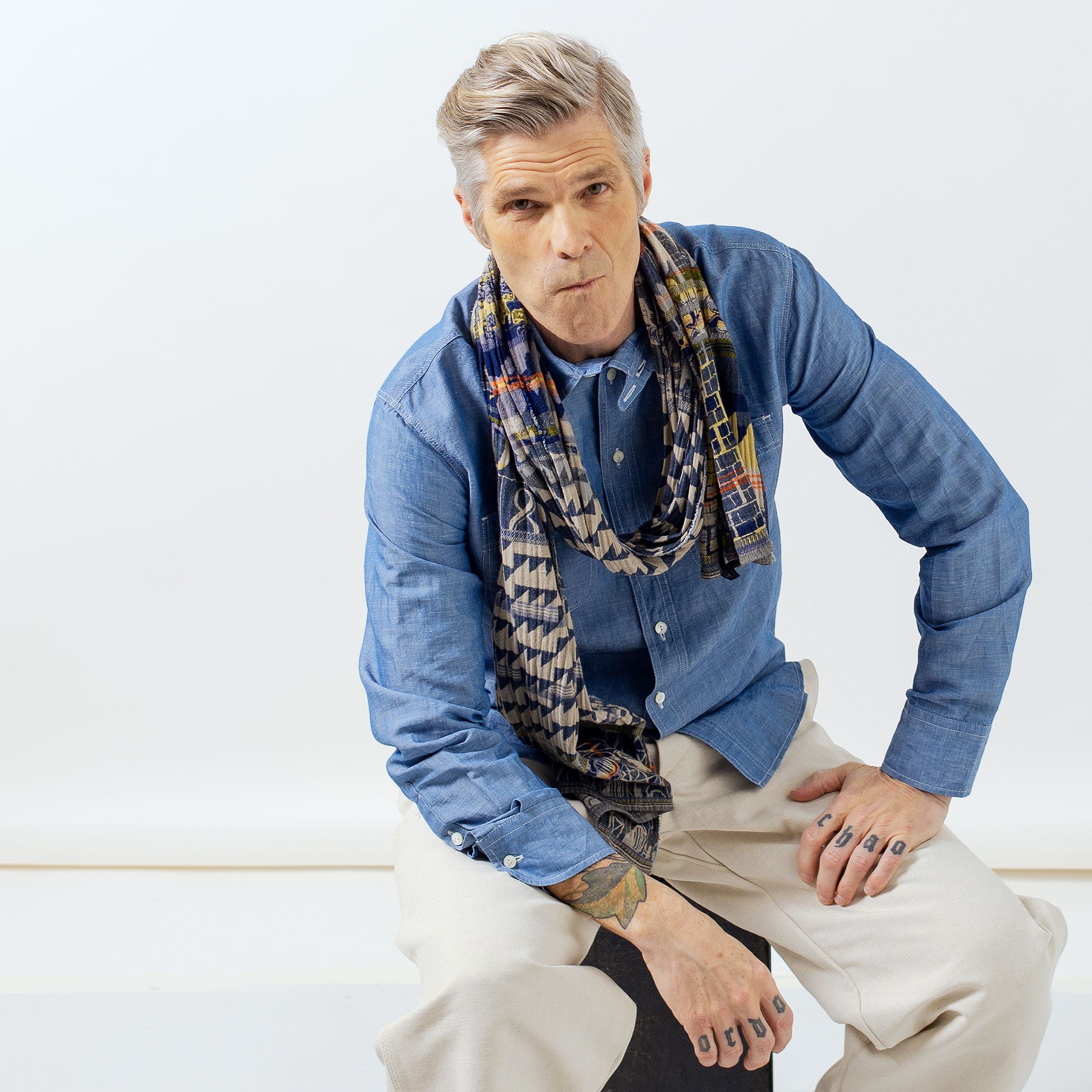 Cotton/linen Craftsman Pants – Sand - Image 2