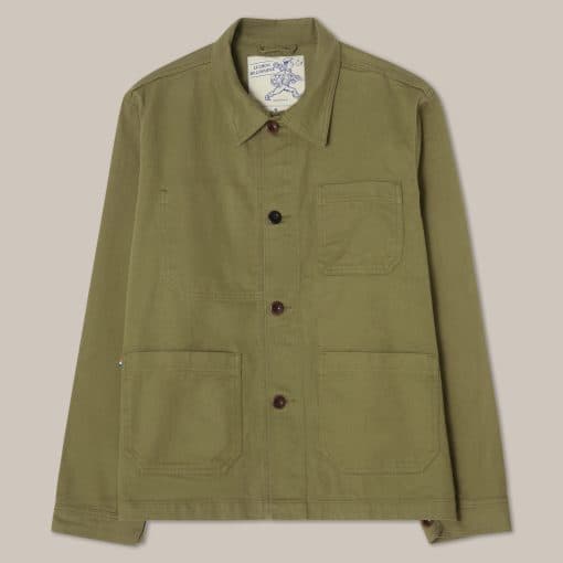 L’Usine Bleue Coltin Work Jacket — Light Green