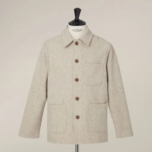 Burel Woolen Jacket SAND