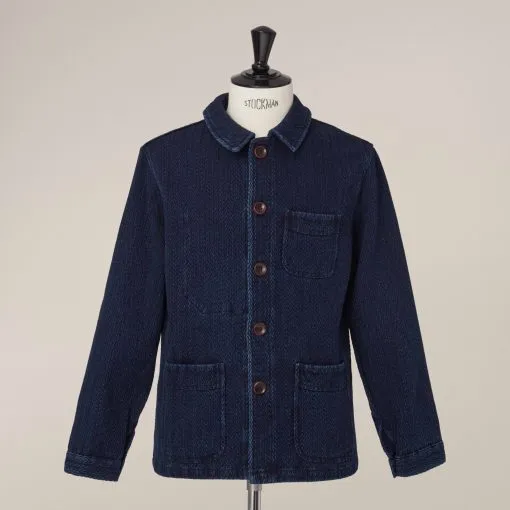 HBT 14oz Sashiko Indigo Jacket