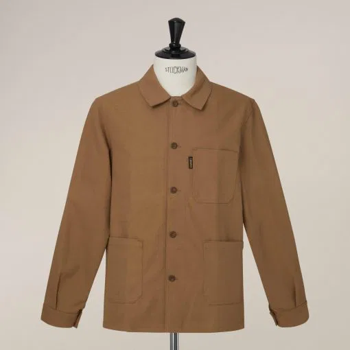 Le Laboureur Craftman Linen Jacket - Beige