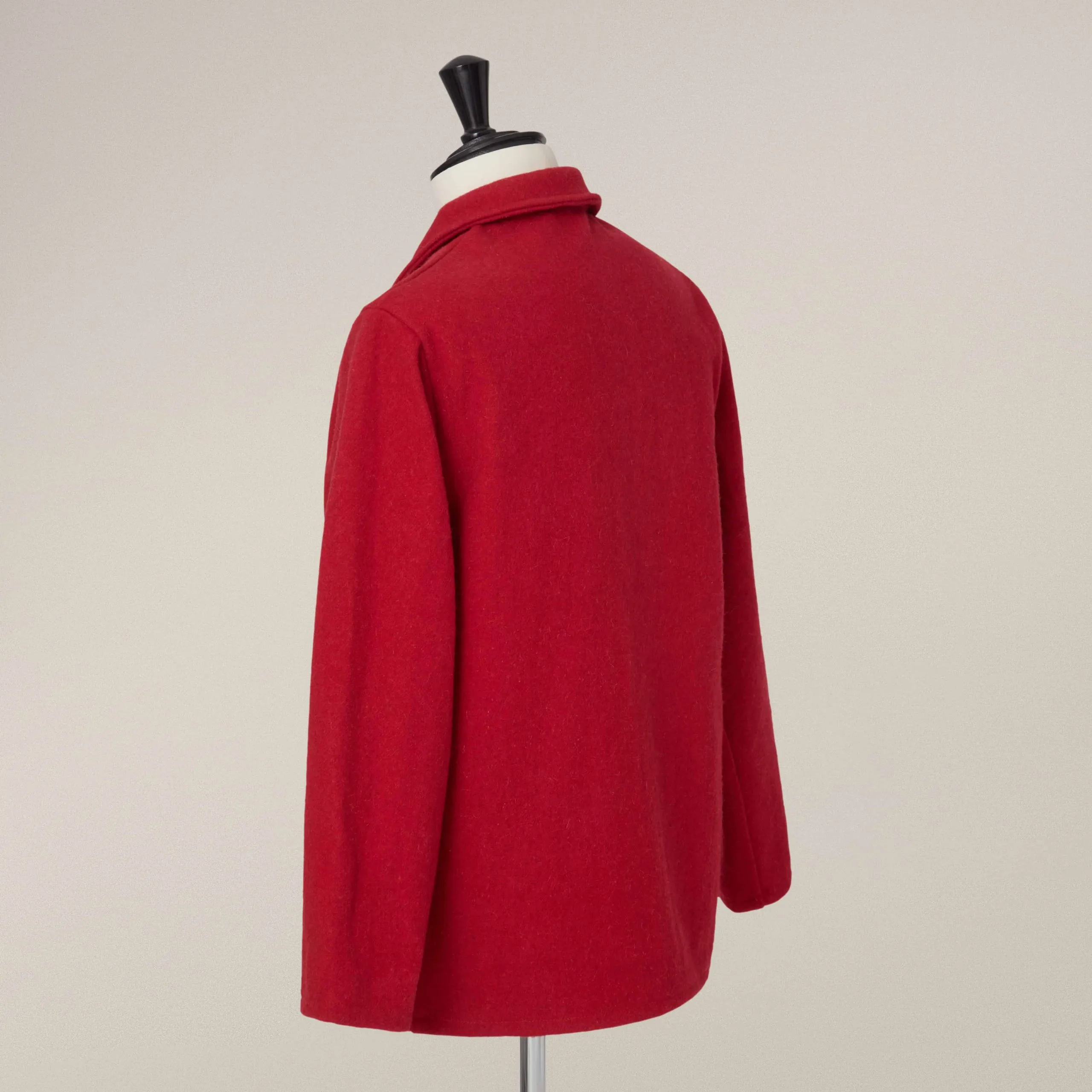 Le Laboureur Woolen Jacket RED - Image 2