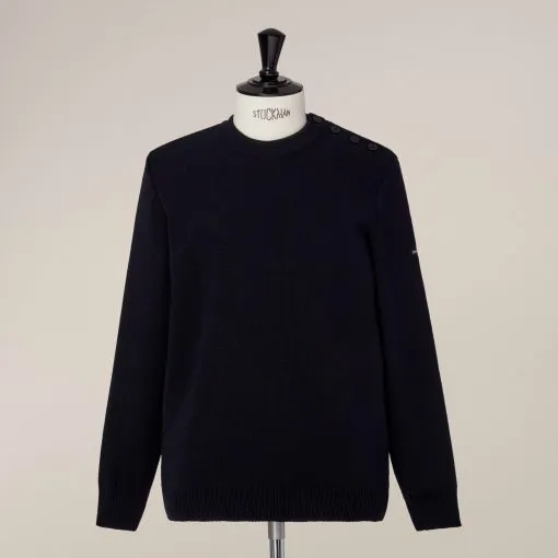 Marinier Wool Sweater Navy