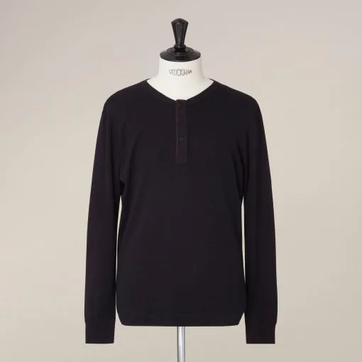 Henley Shirt - Black