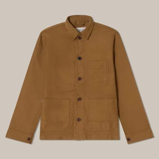 L'Usine Bleue Moleskin Jacket brown