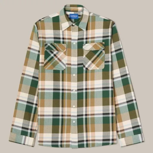 L'Usine Bleue Winter Shirt – Green