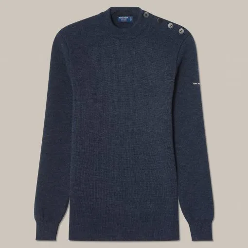 Matelot Wool Sweater -Chiné