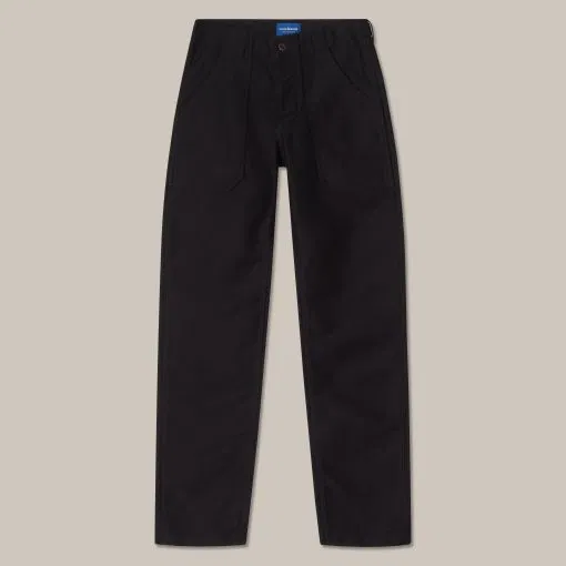 L’Usine Bleue Moleskin Work Pants - Black