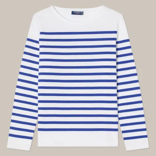 L'Usine Bleue X Saint James: Breton Gitane Blue -Woman